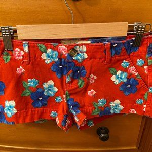 Hollister Floral Low Rise Short